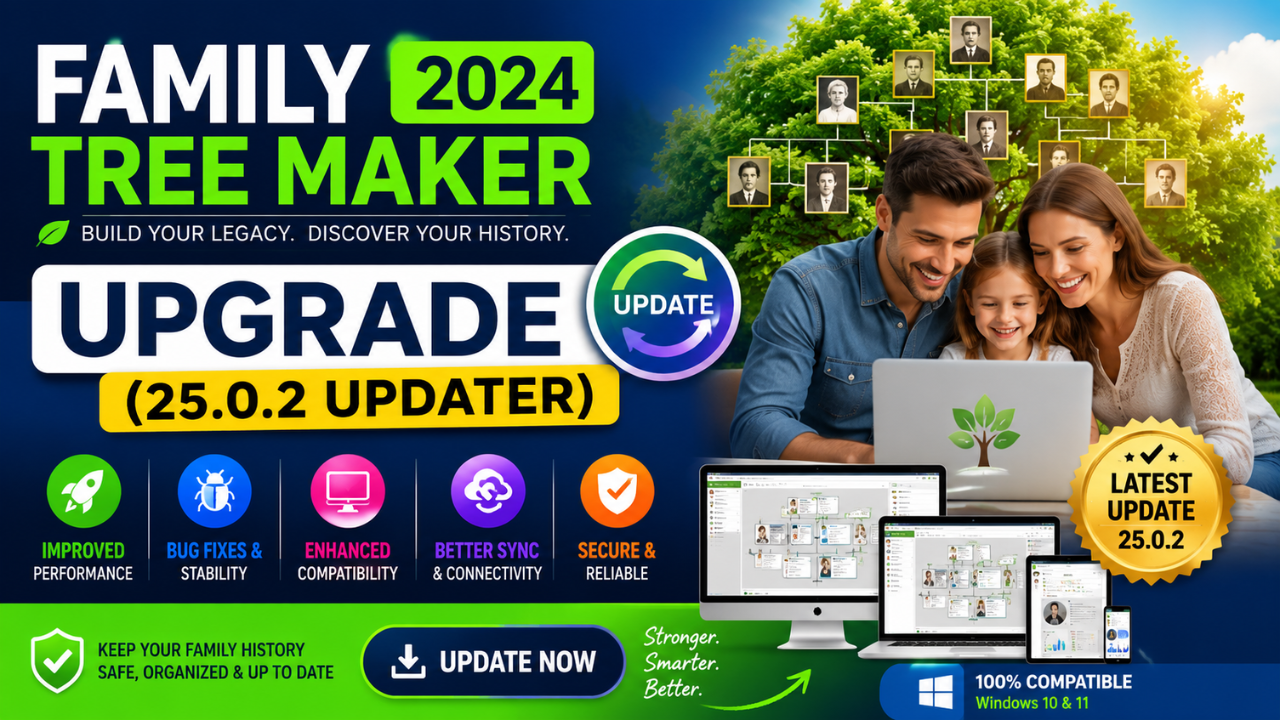 Family Tree Maker 2024 Upgrade: Everything You Need to Know