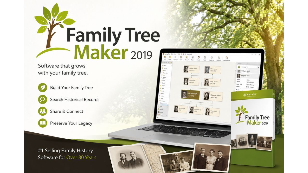 Family Tree Maker 2019: Build and Preserve Your Family History with Confidence